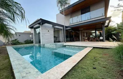 Casa em condomínio à venda no buganvile, ribeirão preto, sp, 4 quartos, 4 suítes