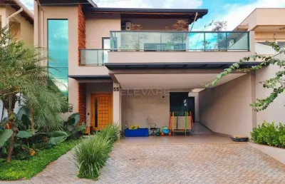 Casa em condomínio à venda no nova aliança, ribeirão preto, sp, 4 quartos, 4 suítes