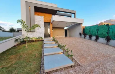 Casa em condomínio à venda no vivendas da mata (aroeira), ribeirão preto, sp, 3 quartos, 3 suítes