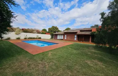 Casa em condomínio para aluguel no estância beira rio, jardinópolis, sp, 5 quartos, 4 suítes