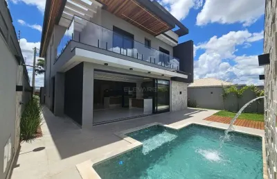 Casa em condomínio para aluguel no quinta dos ventos, ribeirão preto, sp, 3 quartos, 3 suítes