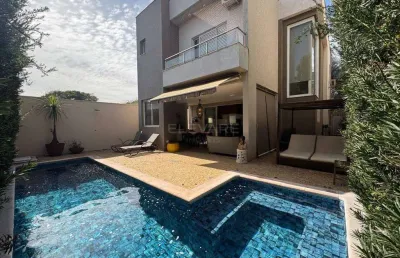 Casa em condomínio à venda no figueira branca, ribeirão preto, sp, 3 quartos, 3 suítes