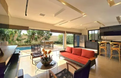 Casa em condomínio à venda no alphaville 3, ribeirão preto, sp, 4 quartos, 4 suítes