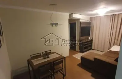 Apartamento mobiliado com 2 dormitórios no parque industrial