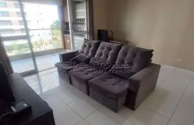 Ótimo apartamento com varanda gourmet no jardim das industrias
