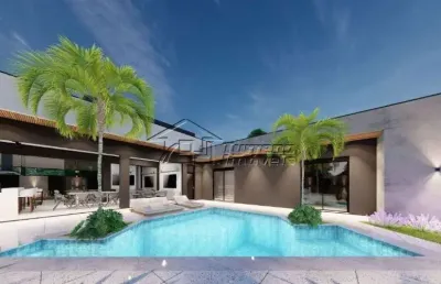 Casa térrea em construção com 4 suítes no urbanova - são josé dos campos