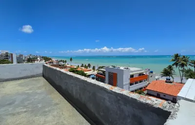 Apartamento para venda possui 55m² com 2 quartos praia do poço - cabedelo - pb
