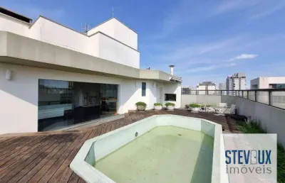 Cobertura com 4 dormitórios à venda, 432 m² por r$ 3.200.000,00 - moema - são paulo/sp