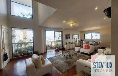 Cobertura com 4 dormitórios à venda, 358 m² por r$ 4.000.000,00 - moema - são paulo/sp