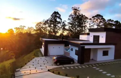 Casa em condomínio para venda em ibiúna, paruru, 4 dormitórios, 2 suítes, 3 banheiros, 4 vagas