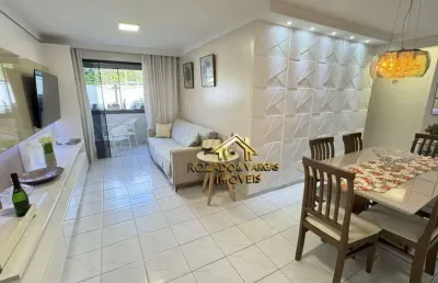 Apartamento com 3 dormitórios à venda, 87 m² por r$ 425.000,00 - portal do sol - joão pessoa/pb
