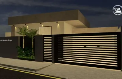 Casa para venda em presidente prudente, jardim vista bonita, 3 dormitórios, 1 suíte, 3 banheiros, 2 vagas