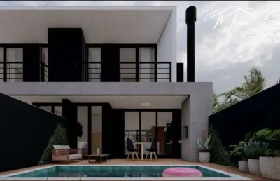 Sobrado com 3 quartos, saguaçu, joinville, cod: 172