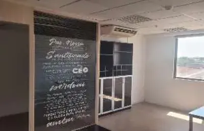 Sala comercial para venda em santo andré, paraíso, 2 banheiros, 2 vagas