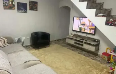 Casa para venda em santo andré, jardim vila rica, 3 dormitórios, 2 banheiros, 2 vagas