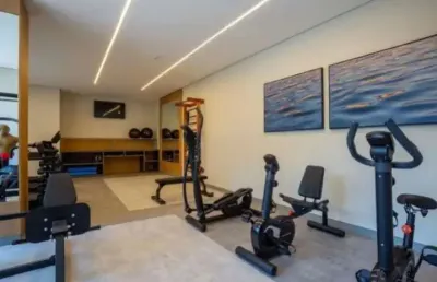 Apartamento para venda em santo andré, vila assunção, 3 dormitórios, 3 suítes, 1 banheiro, 2 vagas