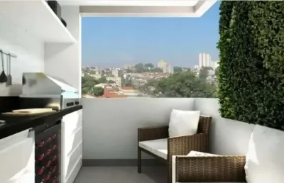 Apartamento para venda em santo andré, campestre, 2 dormitórios, 1 banheiro, 1 vaga