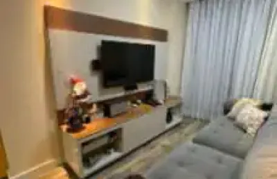 Apartamento para venda em santo andré, vila valparaíso, 3 dormitórios, 1 suíte, 2 banheiros, 2 vagas