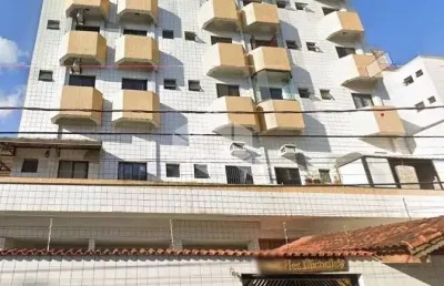 Oportunidade!!! kitnet c/ elevador, vaga e churrasqueira no condomínio. ocian, praia grande sp.