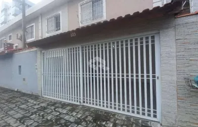 Oportunidade!!! sobrado 03 dorms. (01 suite) 02 vagas, 400mts da praia. guilhermina, praia grande sp.
