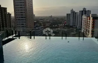 Apto. novo na praia. 02 dorms. 01 vaga, amplo lazer, 300 mts da praia. tupi, praia grande sp.