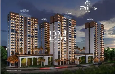 Lançamento no parque del sol, com 2 quartos, 43,29m², varanda, 1 vaga, lazer completo, prime del sol