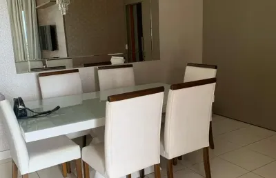 Apartamento mobiliado no parque pantanal 3 - próximo ao shopping pantanal