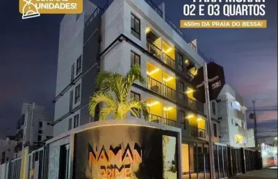 Apartamento para venda em joão pessoa, bessa, 2 dormitórios, 1 suíte, 2 banheiros, 1 vaga