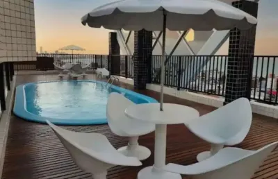 Flat para venda em joão pessoa, miramar, 1 dormitório, 1 suíte, 1 banheiro, 1 vaga