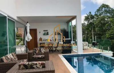 Condomínio aruã eco park - sobrado com 3 dormitórios à venda, 375 m² - condominio aruãecopark - mogi das cruzes/sp