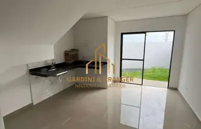 Sobrado novo no bairro vila nova aparecida em mogi das cruzes.