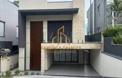 Condomínio aruã brisas - sobrado novo com linda vista a venda no condomínio aruã brisas em mogi das cruzes/sp
