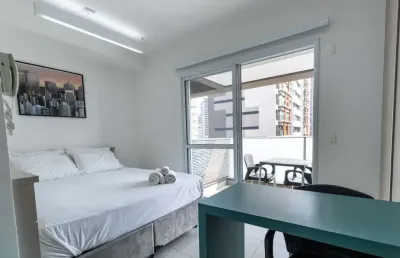 Apartamento tipo para venda em perdizes com 1 quarto, 24m²