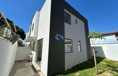 Casa geminada a venda de três quartos no bairro candelária em belo horizonte/mg