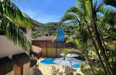 Pousada comercial à venda em ilhabela-sp: 14 suítes, no centro da cidade