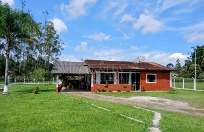 Chácara / sítio com 3 quartos à venda no centro, juquitiba  por r$ 450.000