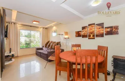 Sobrado no residencial europa com 3 dormitórios à venda, 100 m² por r$ 498.000 - bairro alto - curitiba/pr