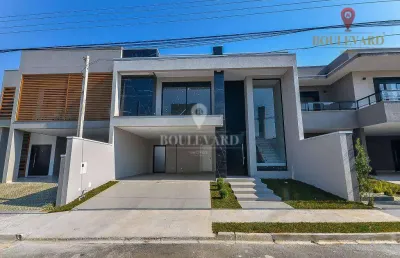 Casa nova no residencial tenerife, com 4 suítes à venda, 270 m² por r$ 2.174.900 - afonso pena - são josé dos pinhais/pr