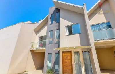 Sobrado triplex no residencial kost, com 4 dormitórios à venda, 142 m² por r$ 650.000 - hauer - curitiba/pr