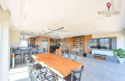 Cobertura no residencial tissot, com 3 dormitórios à venda, 124 m² por r$ 1.750.000 - centro - são josé dos pinhais/pr