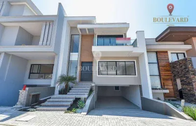 Casa no residencial vicenza, com 3 dormitórios à venda, 343 m² por r$  2.349.900,00- braga - são josé dos pinhais/pr