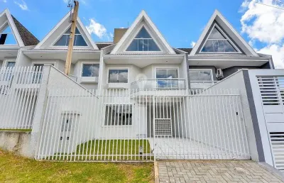 Sobrado com 3 dormitórios à venda, 147 m² por r$ 809.000,00 - novo mundo - curitiba/pr