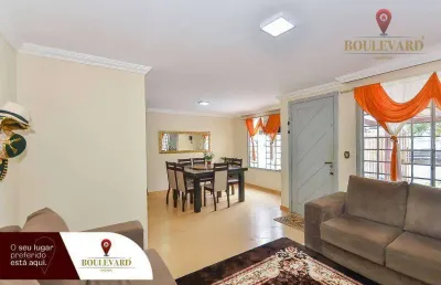 Sobrado de frente para a rua, com 3 dormitórios à venda, 120 m² por r$ 490.000 - hauer - curitiba/pr