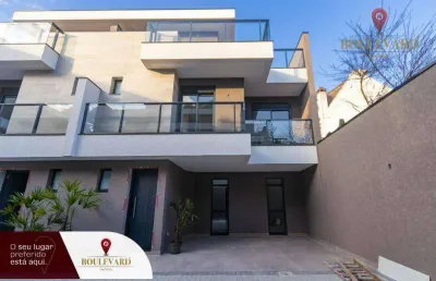 Sobrado com 3 dormitórios à venda, 145 m² por r$ 1.180.000,00 - jardim das américas - curitiba/pr