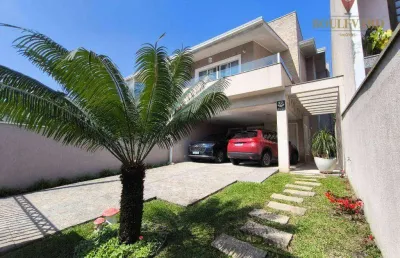 Casa com quintal, edícula e 3 dormitórios à venda, 274 m² por r$ 1.590.000 - uberaba - curitiba/pr