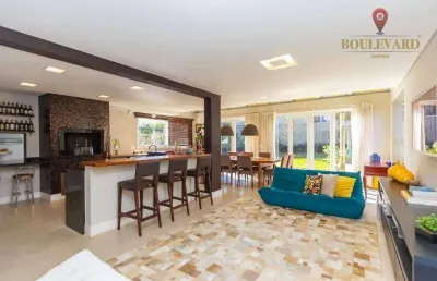 Casa no green place com 4 suítes à venda, 546 m² por r$ 5.800.000 - uberaba - curitiba/pr