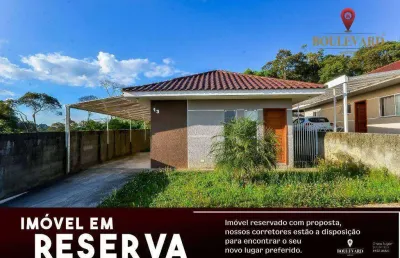 Casa térrea em condomínio fechado, com 3 dormitórios à venda, 55 m² por r$ 255.000 - planta santa tereza - colombo/pr
