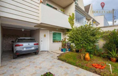 Sobrado triplex de rua com 3 dormitórios à venda, 152 m² por r$ 775.000 - bairro alto - curitiba/pr