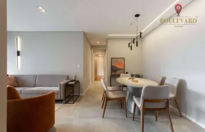 Apartamento no klimt com 3 dormitórios à venda, 107 m² por r$ 1.331.645 - cabral - curitiba/pr