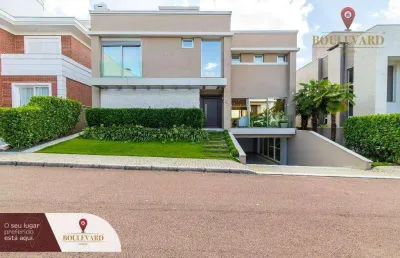 Casa com 4 suítes à venda, 396 m² por r$ 4.600.000 - uberaba - curitiba/pr
